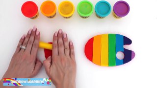 И Искусство цвета Творческий для весело Дети Узнайте Картина играть-DOH Радуга с rainbowlearn