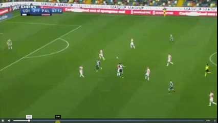 De Paul  Goal - Udinese vs Palermo 3-1 19.03.2017 (HD)