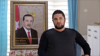 tohumlardan erdoğanın resmi yapılarak ilahlaştırılıyor islamda resim yapmak caiz değil şirk puttur