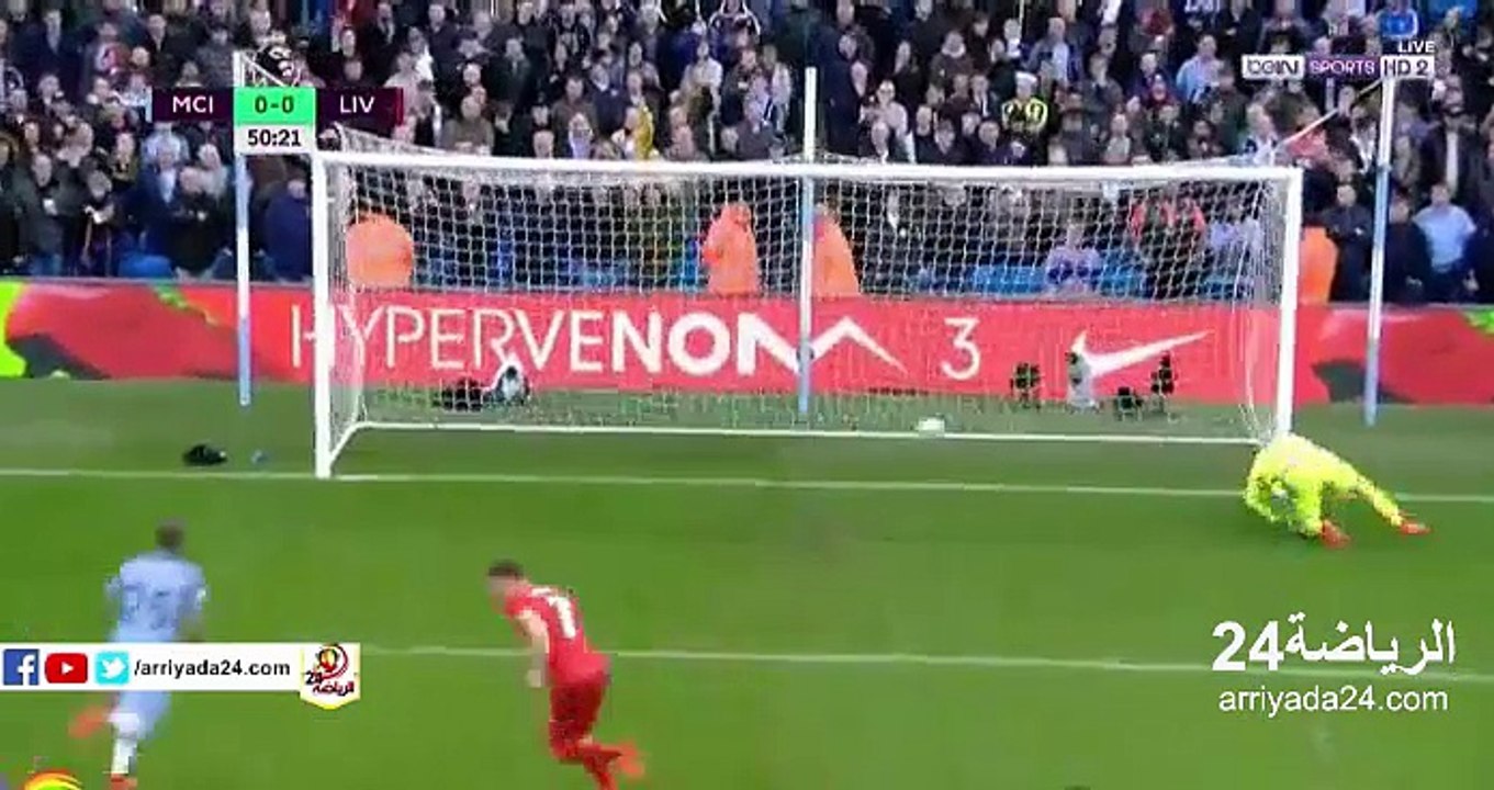 اهداف مباراة مانشستر سيتي 1 - 1 ليفربول الأسبوع: 29 من الدوري الإنجليزي الممتاز