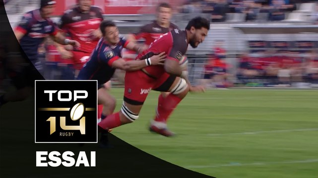 TOP 14 ‐ Essai Romain TAOFIFENUA (RCT) – Grenoble-Toulon – J21 – Saison 2016/2017