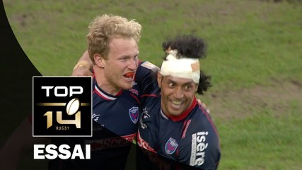 TOP 14 ‐ Essai Henry VANDERGLAS (FCG) – Grenoble-Toulon – J21 – Saison 2016/2017