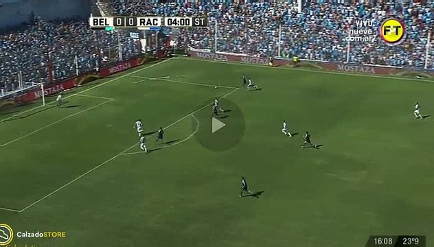 Jorge Velazquez Goal HD - Belgrano 1-0 Racing Club 19.03.2017