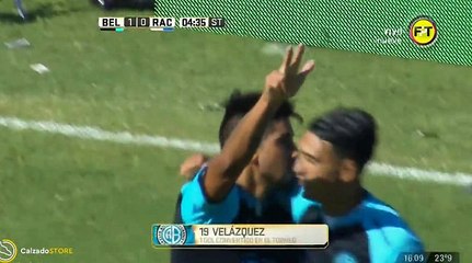 Jorge Velazquez Goal HD - Belgrano	1-0	Racing Club 19.03.2017