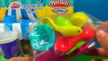 Play-Doh Plus Ice Cream Sundae Cart Popsicle, Ice-Cream, Mint Play Doh Sweet Shoppe Ice Cr