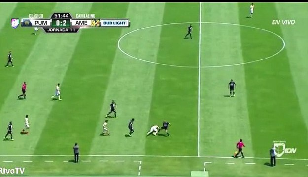 Nicolas Castillo Goal HD - U.N.A.M.- Pumas	1-2	Club America 19.03.2017