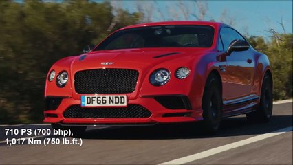 2017 Bentley Continental Supersports 700hp - The World's Fastest Four-Seat Car!!