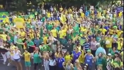 EM MANIFESTAÇÃO, BRASILEIROS JURAM QUE PT,  NUNCA MAIS!!!