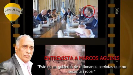 MARCOS AGUINIS: LOS RICOS TAMBIÉN "ROBAN"... PERDÓN; "LLORAN"