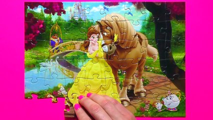 Де де по из дисней Игры Дети обучение играть Принцесса головоломка головоломка Игрушки Ravensburger обкатки с