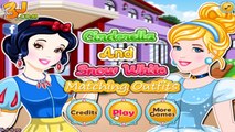 Cinderella and Snow White Matching Outfits - Disney Princess Dress Up Games for Kids