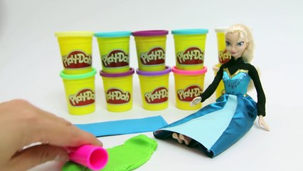 Дисней Принцесса играть доч платье Набор для игр пластилин по