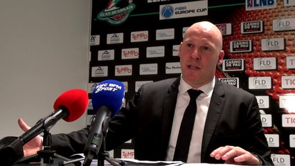 Eric Bartecheky après Elan Béarnais - Le Mans : "Les joueurs ont été exceptionnels"