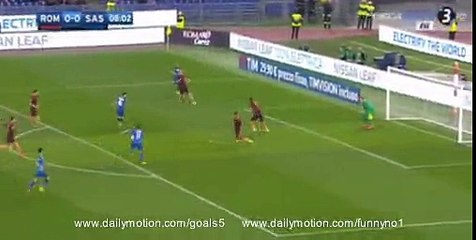 Gregoire Defrel Goal AS Roma 0 - 1 Sassuolo Serie A 19-3-2017