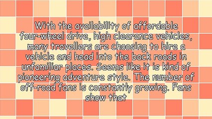 Traveling Off-Road