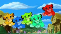 LION SIMBA Animal Finger Family | Finger Family Song | 2D Animation Nursery Rhymes & Songs