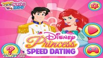Disney Princess Elsa Ariel Rapunzel Cinderella and Belle Speed Dating Best Game For Girls