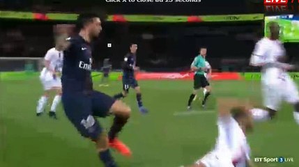 34'   Adrien Rabiot GOAL HD - Paris SG 1-1 Lyon 19.03.2017