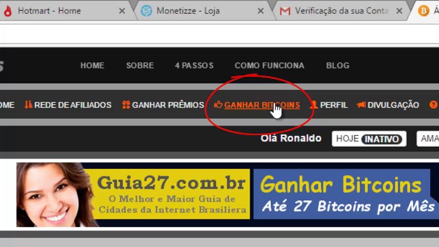 GANHE MUITOS BITCOINS FÁCIL