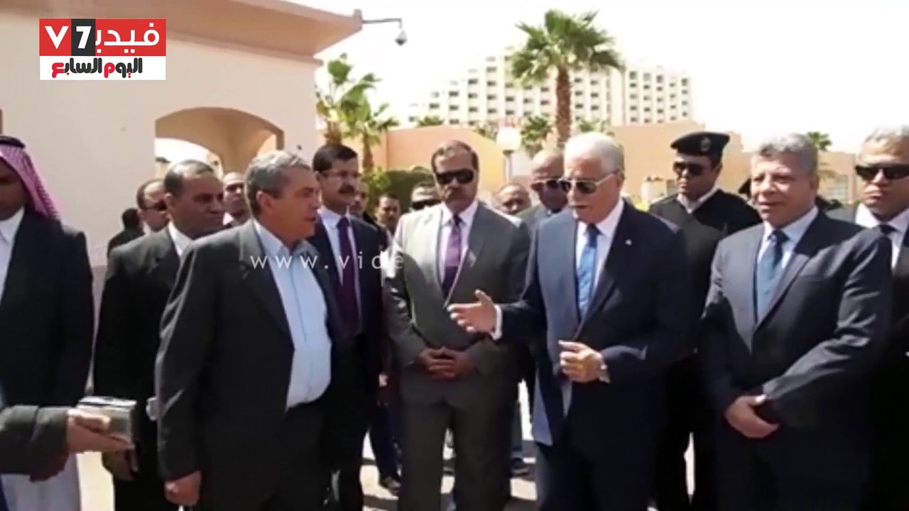 محافظ جنوب سيناء ومدير الأمن يتفقد أعمال تطوير...