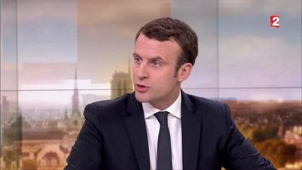 Macron "regrette" d'être devenu la cible principale