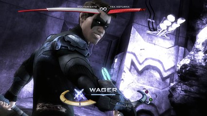 Injustice - Mulher Gato Vs Asa Noturna e Batman