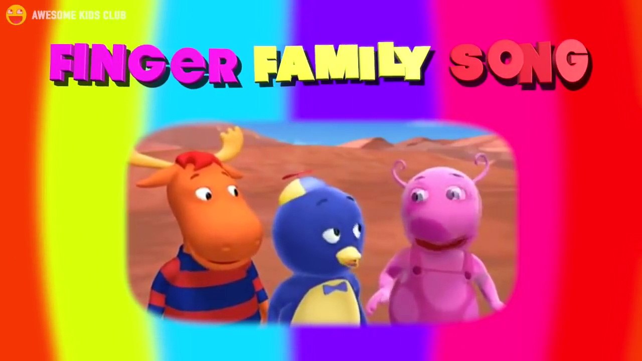The Backyardigans Finger Family Song / Rhyme Daddy Finger – Видео ...