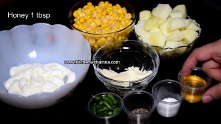 Potato Salad Recipe - Potatoes corn Salad - Easy Salad Recipe