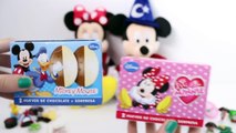 Surprise Clay Buddies Eggs Disney Princess Minnie Mouse Peppa Pig Pixar Cars Play Doh Surp