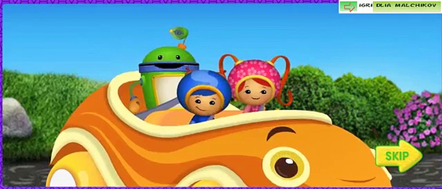 Team Umizoomi - UmiCars Shape Mountain Race / Nick Jr. (kidz games)