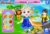 Free Elsa Safari Slacking Online Game - Disney Princess Game For Kids