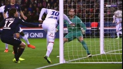 Résumé PSG Lyon vidéo buts (2-1) 19-03-2017