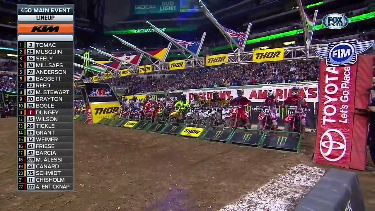 AMA Supercross 2017 Rd 11 Indianapolis - 450 Ma...