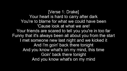 Drake - Teenage Fever (Lyrics)