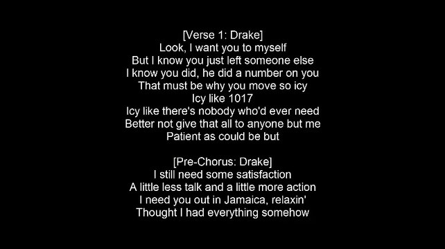 Drake feat. Young Thug - Ice Melts (Lyrics)