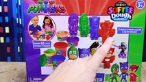 PJ Masks Headquarters on Fire! Gekko with Catboy and Owlette Fight Romeo as Light Up Actio