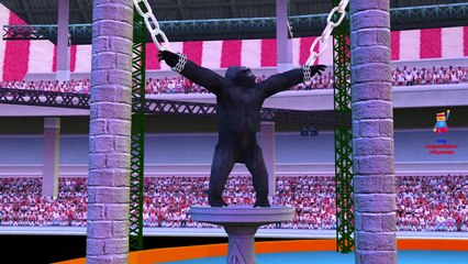 Colors Animals Finger Family Collection | Lion Gorilla Tiger Dinosaurs Finger Family Rhyme