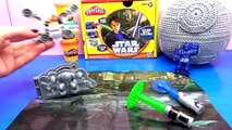 Play Doh Star Wars The Clone Wars Set HASBRO Unboxing