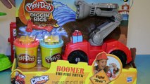 PLAY DOH Diggin Rigs Boomer The Fire Truck Playset