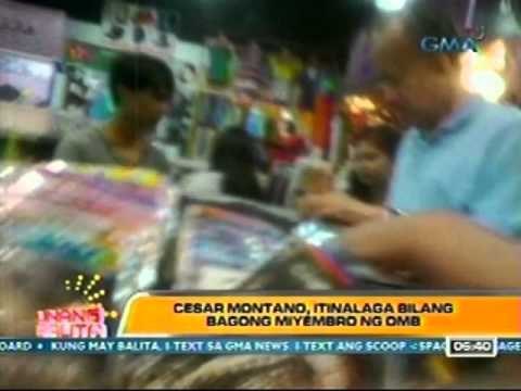 UB: Cesar Montano, itinalaga bilang bagong miyembro ng OMB (020212)