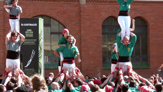 Pilars de comiat - Castellers de Sants - Sabadell - Granollers