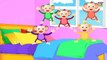 Five Little Monkeys Jumping On The Bed with Lyrics | LIV Kids Nursery Rhymes and Songs | H