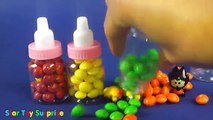 Bad Baby Bottle Bubble Gum Gumballs VS Sour Warheads Candy Surprise Toys AndMe DisneyCARS