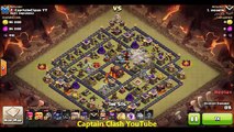GoWiPe Fail vs My Town Hall 10 TH10 War Base in Clash of Clans