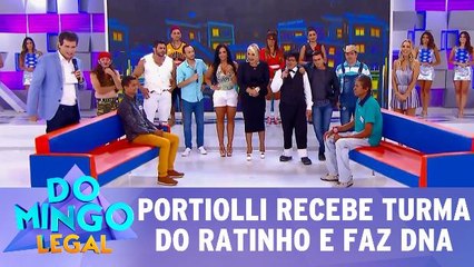 Domingo Legal faz DNA ao vivo e reencontra pai do Palhaço Soneca