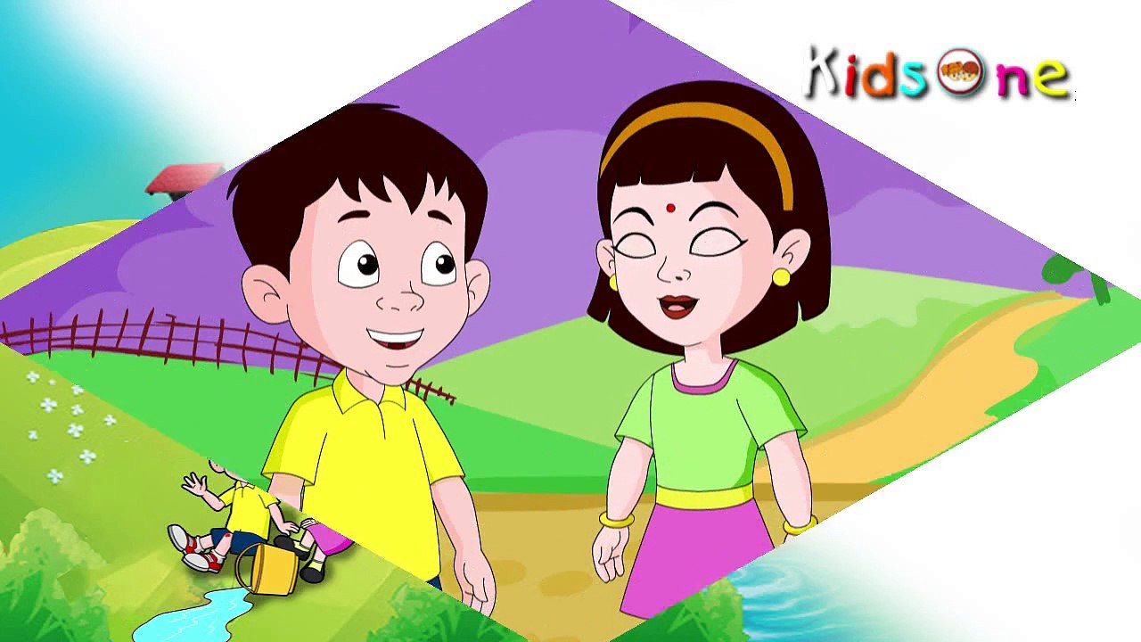 Jack and Jill - Nursery Rhymes - English Animated Rhymes
