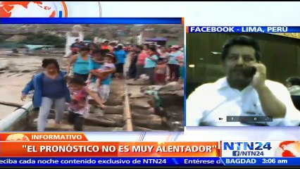 “El pronóstico no es muy alentador, lamentablemente las lluvias van a continuar”: Nelson Quispe, director de pronóstico