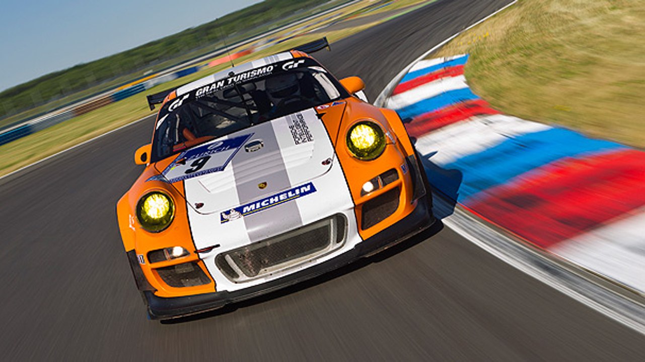 Porsche GT3 R Hybrid driven