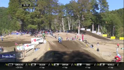MXGP of Patagonia Argentina Jeremy Van Horebeek passes Clement Desalle
