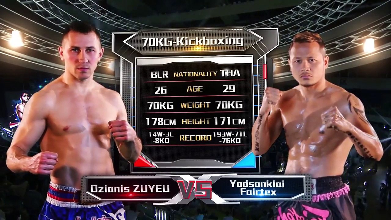 Yodsanklai Fairtex vs  Dzianis Zuev